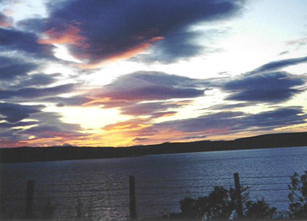 Sunset in Scotland