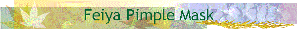 Feiya Pimple Mask