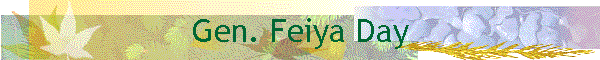 Gen. Feiya Day