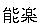 ideogram of nohgaku