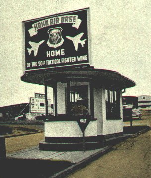 Front Gate of Hahn AFB