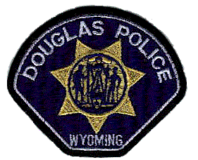 Police Patch Courtesy of the Douglas, Wyoming Police Department