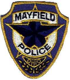 Police Patch Courtesy of the Mayfield, Ohio Police Department