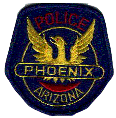 Police Patch Courtesy of the Phoenix Police Department