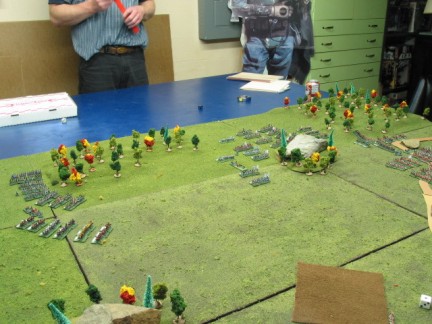 Dan "Frenchie" Carter commands the French and Bavarian forces