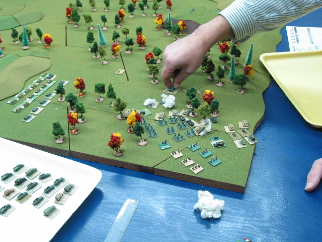Lloyd's German tanks flank march and catch the Russians off guard