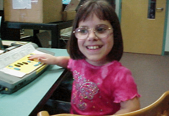 picture of this student with hair cut off
