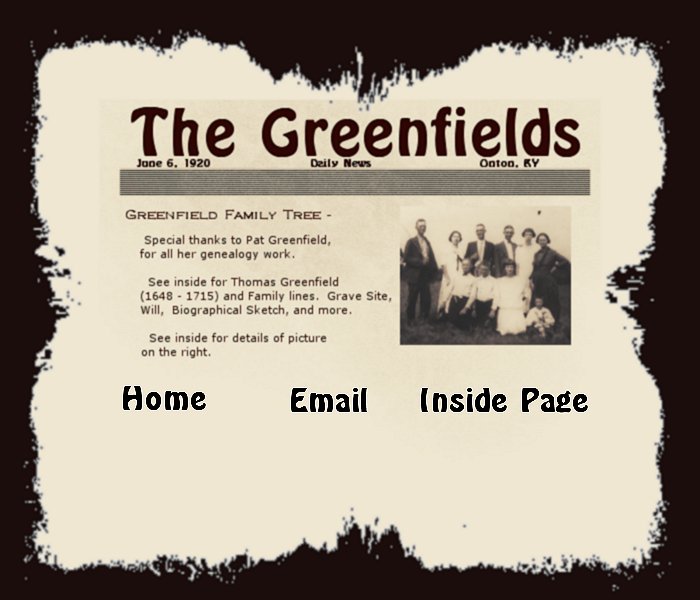 Greenfield Family Tree - click photo for full viiew