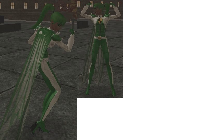 Feral Dryad. Modified cape & shoulders
