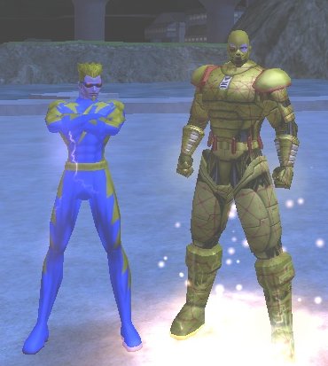 Two innocent heroes. OR ARE THEY?!