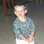 at Uncle Brock's Wedding, July-2000