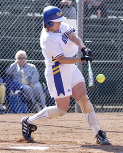 Energy from the lower body is stored. In a fraction of a second the bat will be a blur.