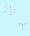 Caduceus/EMS Star background