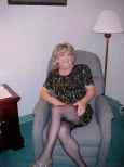 showing off beaded top and legs