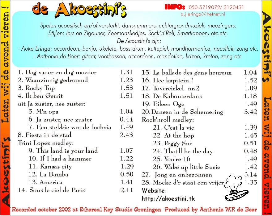 CD - Laten wij de avond vieren!