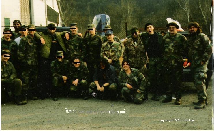SenseiJim aka Dog Soldier, and Team Raven.&nbsp; In this picture are some of the finest players to ever put foot on a field. 