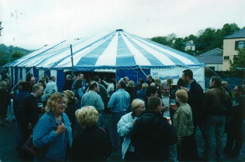 Acoustic Stage Blues Festival 2002 - Marquee and Crowd