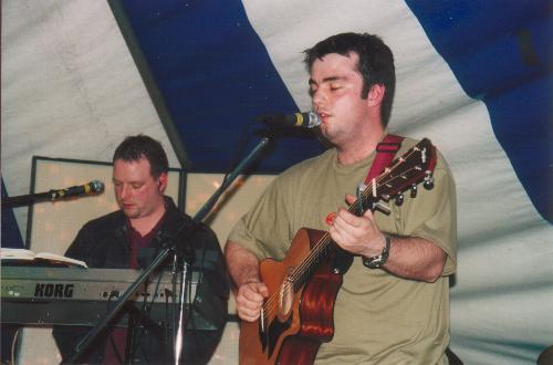 Paul and Steph of The Finks - 2002