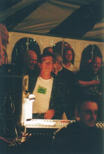 Phil at the heart of things at The Shore, 2002-Late