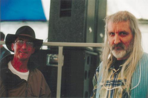 Phil and Dave - a rare moment of not having too much to do