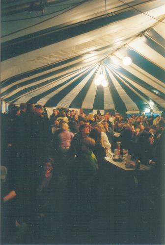 The Merrill Lynch Marquee: Standing room only - just