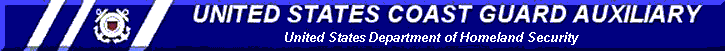 United States Coast Guard Auxiliary banner
