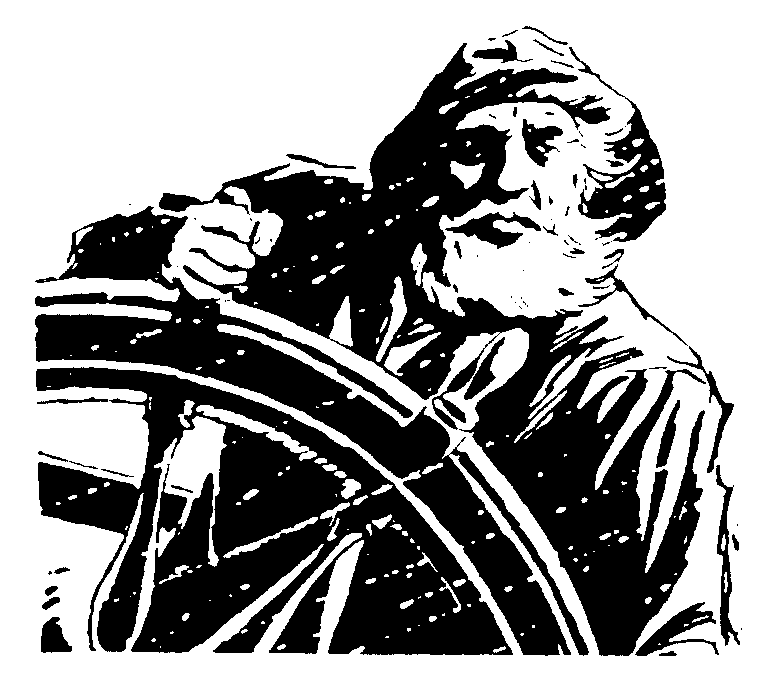 Old man of the sea graphic