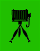 Bellows camera on tripod does silly dance