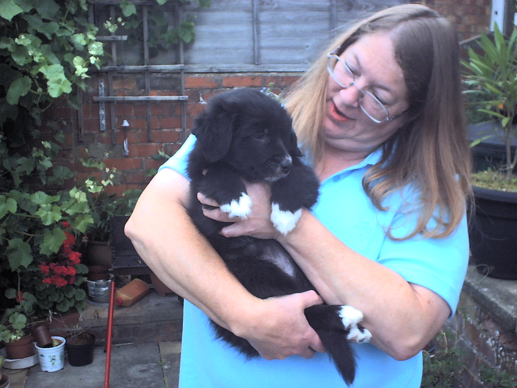 Zeta at 6 weeks and Brenda