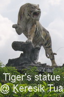 tiger statue
