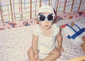 Yo, creo ke tenia 1 a~o y medio