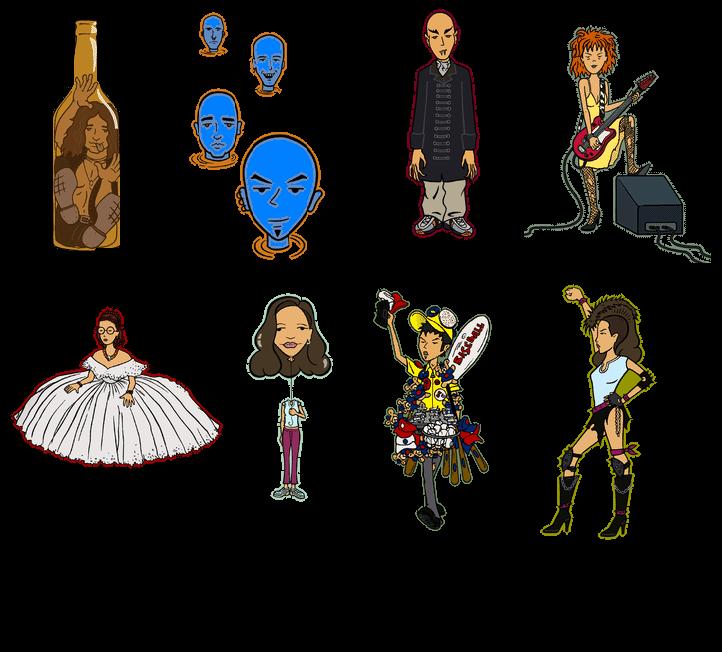 Los personajes de Daria! On MTV