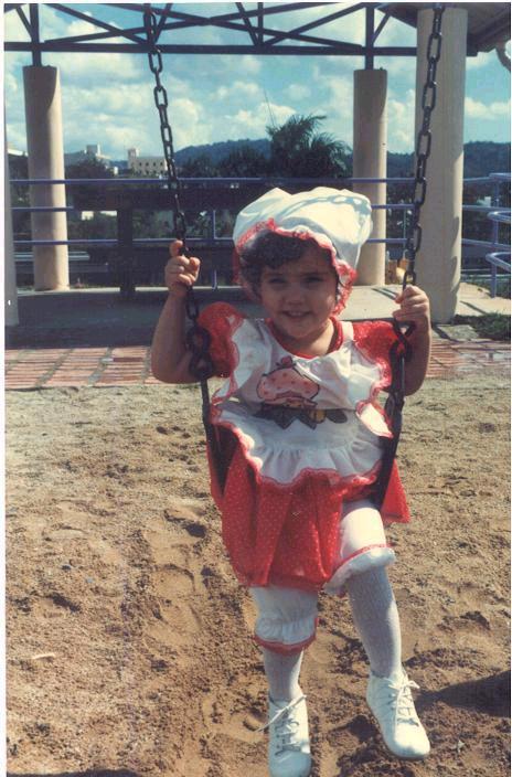 Maria con guille de Strawberry Shortcake, o komo se llame