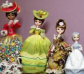 Doll sizes 21" 16" 12" 10"