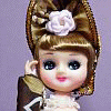 Boudoir doll with posable arms and hands