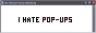 Pop-ups suck.