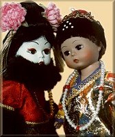 The Empress and Emperor of China.