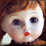 The retro vintage face