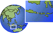 Map of Bali