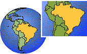 Map of Brazil