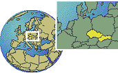 Map of Czechoslovakia