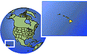 Map of Hawaii