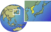 Map of Korea