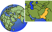Map of Pakistan