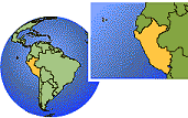 Map of Peru