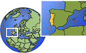 Map of Portugal