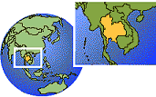 Map of Thailand