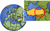 Map of Turkey w/Anatolia circled