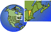 Map of Vermont
