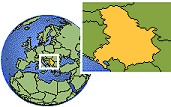 Map of former Yugoslavia